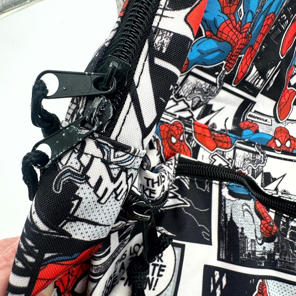 Marvel Spider‑Man Comic Backpack – Vibrant Panels – Great Condition - Picture 5 of 8